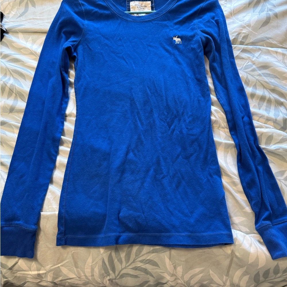 Blue Long Sleeve Shirt